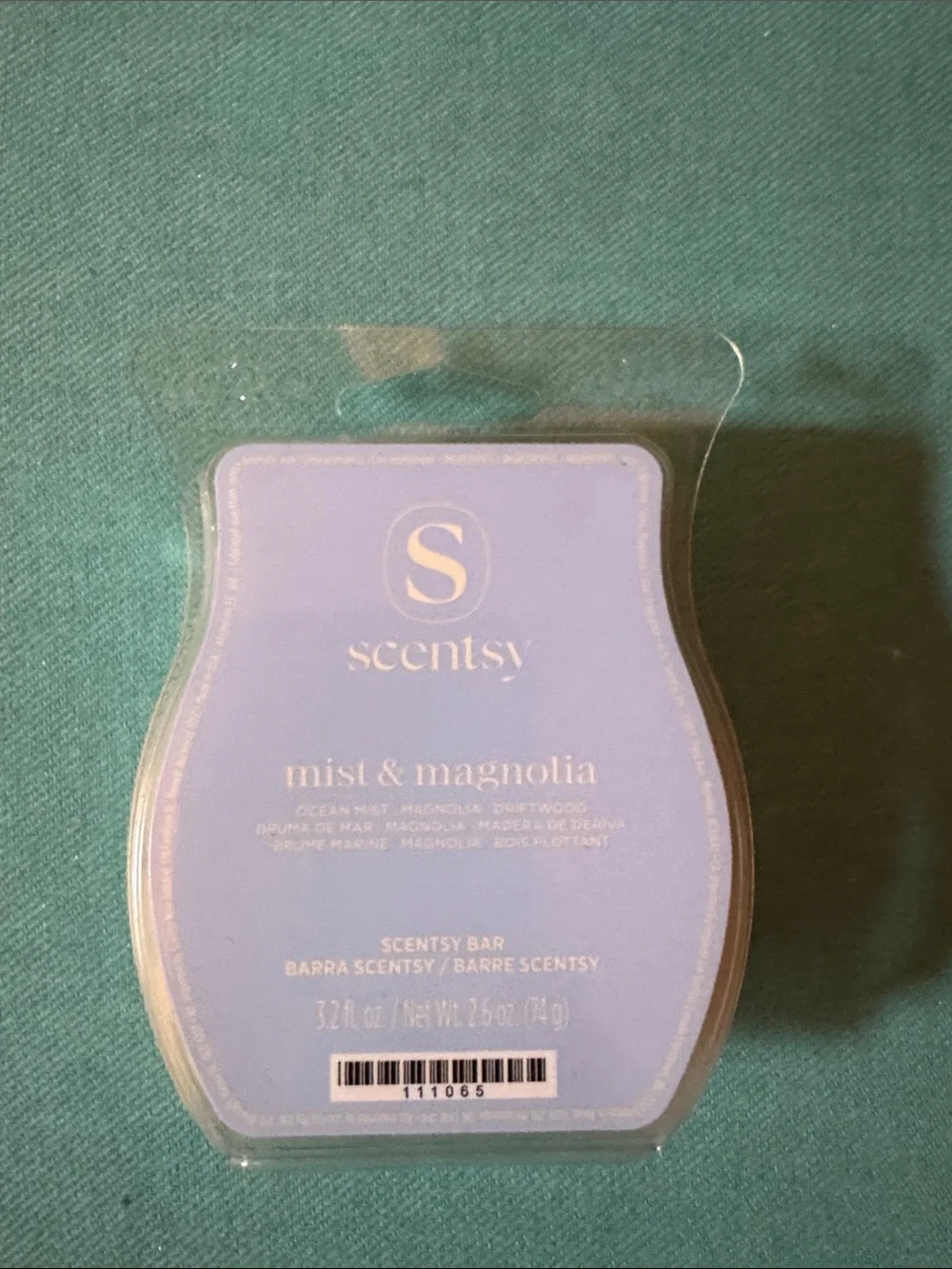 Scentsy Wax Bars — Yellow, Light Blue, Red, Gray Set